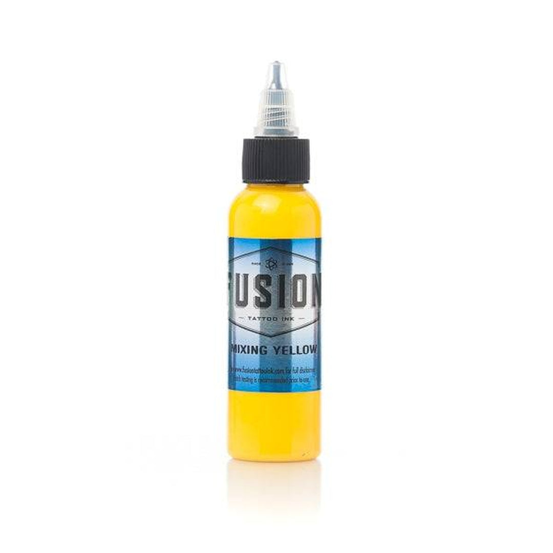 Fusion - Mixing Yellow from Fusion Tattoo Ink - The Deadly North