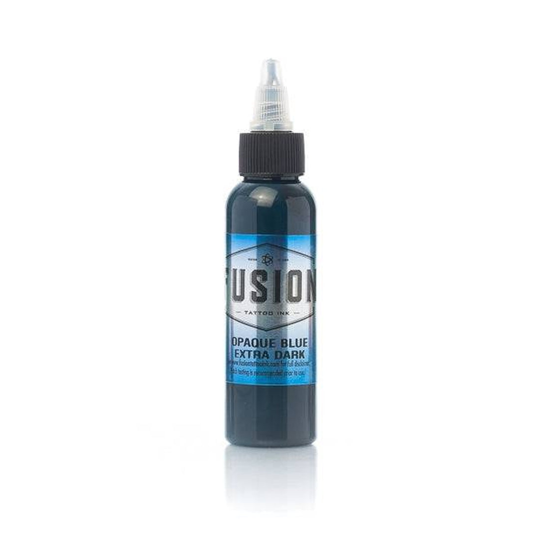 Fusion - Opaque Blue Extra Dark from Fusion Tattoo Ink - The Deadly North