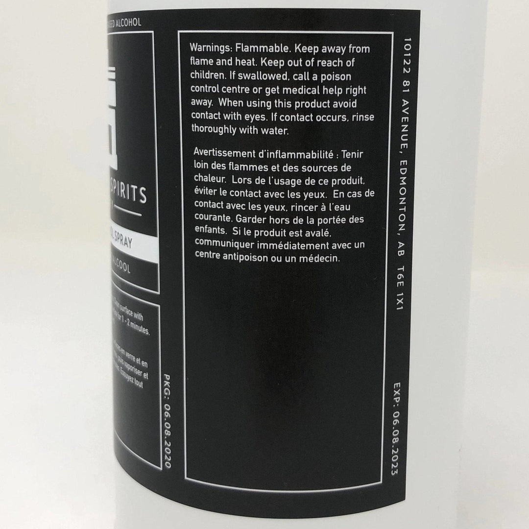 Hand Sanitizer from Strathcona Spirits - The Deadly North