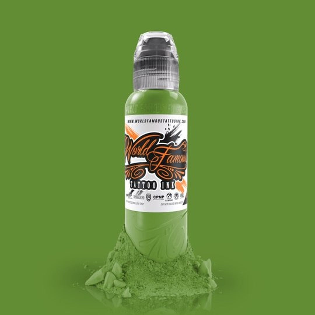 World Famous - Iceland Green from World Famous Tattoo - The Deadly North