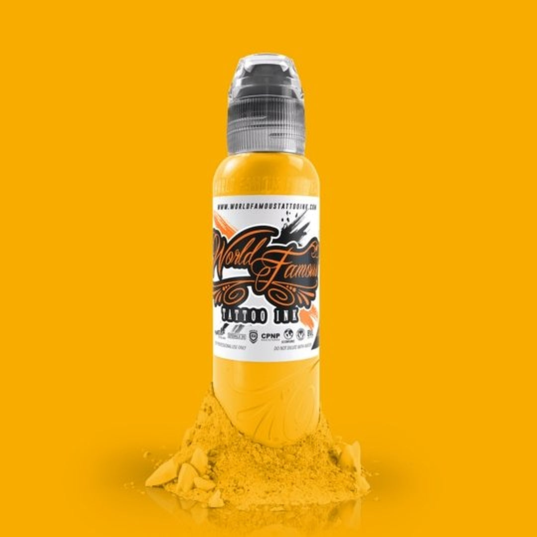 World Famous - USA Yellow from World Famous Tattoo - The Deadly North