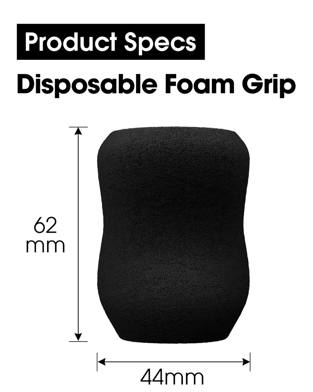 EZ Tattoo Machine Disposable Grip - 12 Pieces