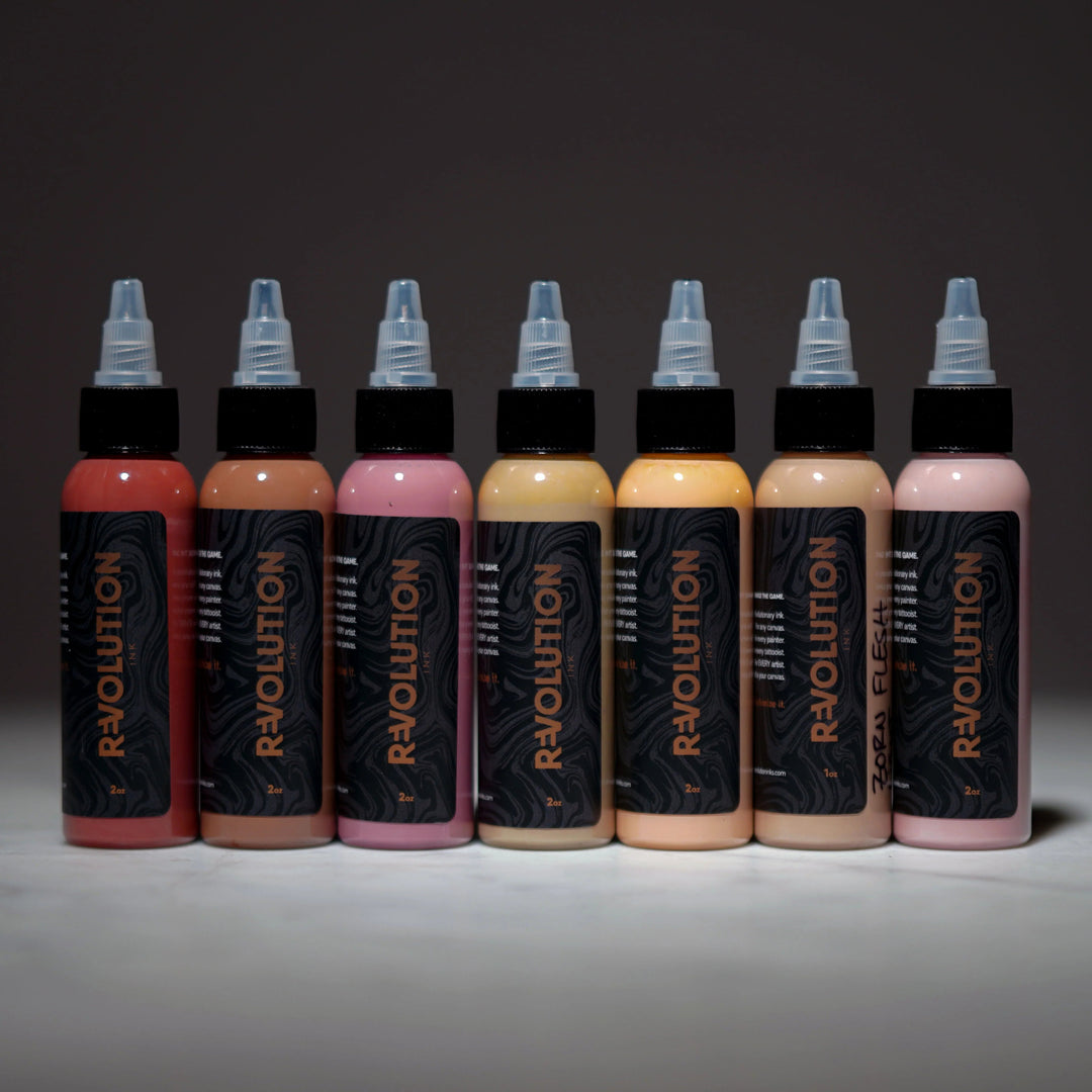 rEvolution Ink - Nikko's Fleshtone Set from rEvolution - The Deadly North