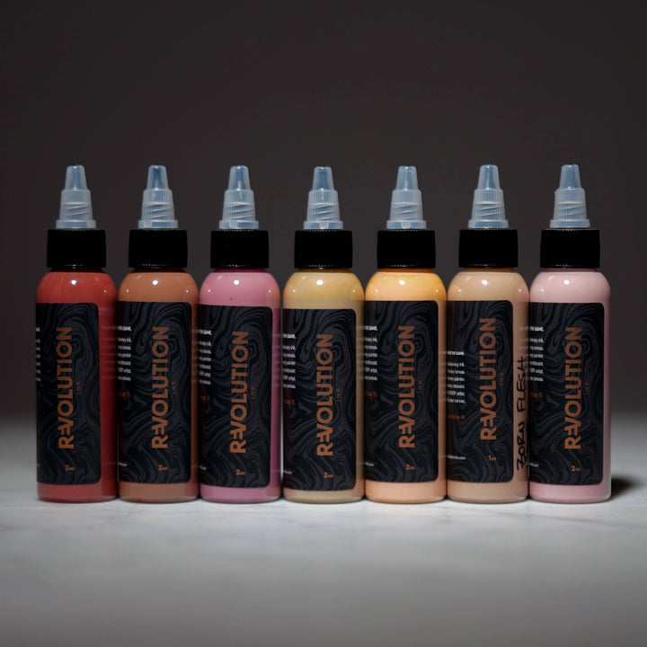 rEvolution Ink - Nikko's Fleshtone Set from rEvolution - The Deadly North