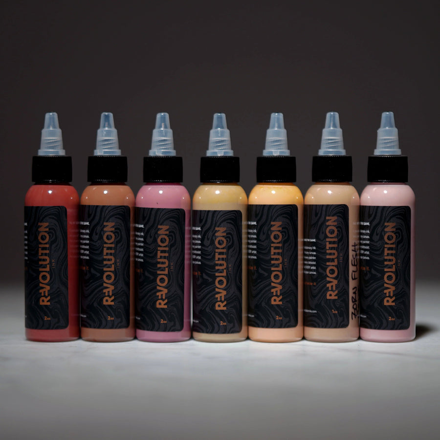 rEvolution Ink - Nikko's Fleshtone Set from rEvolution - The Deadly North
