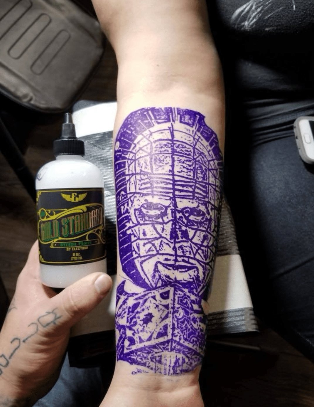 Electrum - Gold Standard Tattoo Stencil Primer from Electrum Supply - The Deadly North