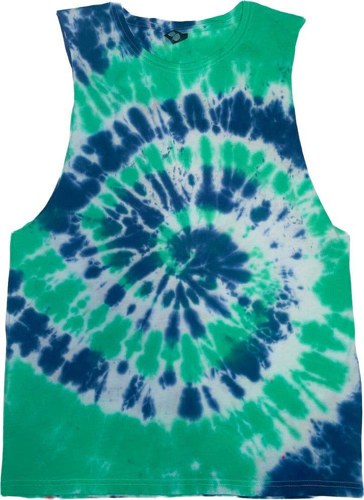 NTS Tie Dye tank top from Northern Tattoo Supply - The Deadly North