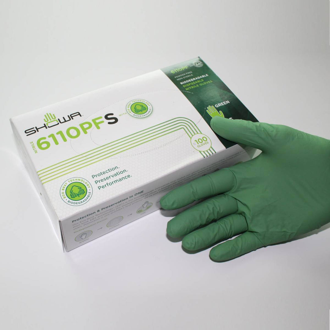 Showa Biodegradable Nitrile gloves from Showa - The Deadly North