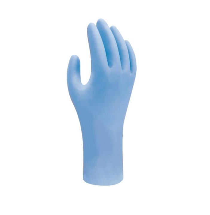Showa Biodegradable Nitrile gloves (Blue) from Showa - The Deadly North