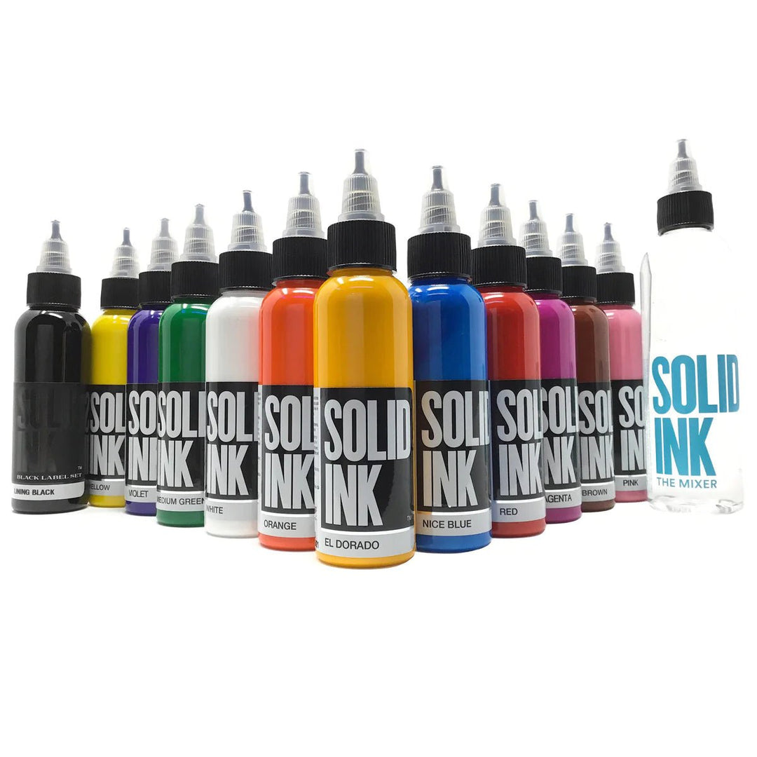 Solid Ink - 12 Colour Set from Solid Ink - The Deadly North