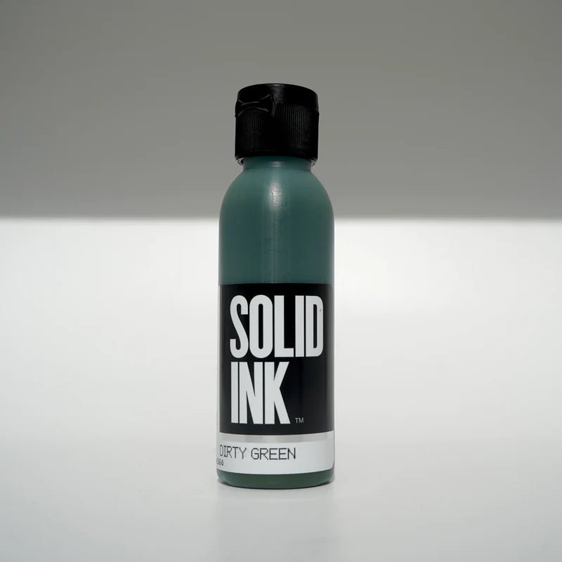 Solid Ink - Old Pigments - Dirty Green from Solid Ink - The Deadly North